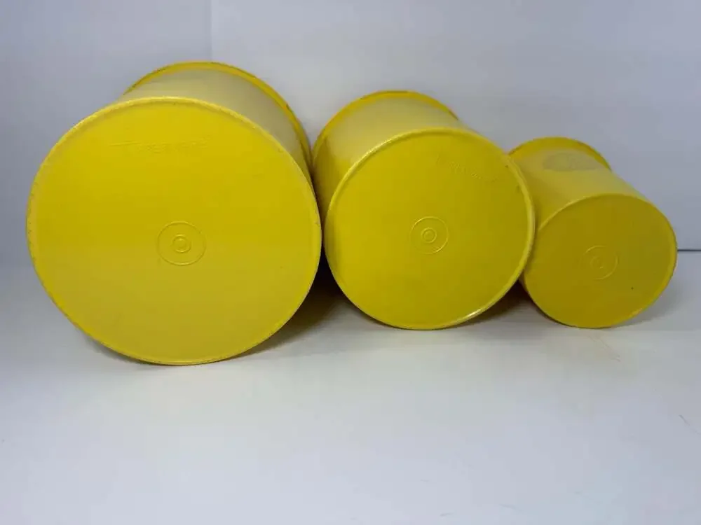 Vintage Tupperware Servalier Nesting Canister Set of 3